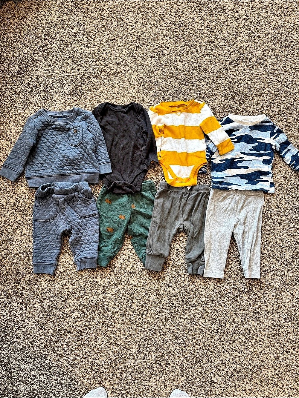 Baby 6 month Fall/Winter Bundle, 3-6m baby boy outfits
